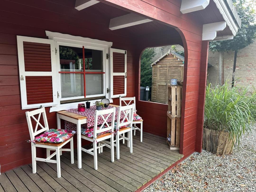 Villa Neu! Ferienhuette Tiny House Schoningen Exterior foto